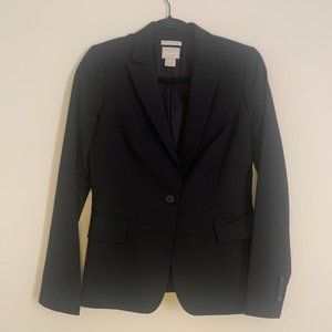 Club Monaco Black Blazer Jacket - Size 00